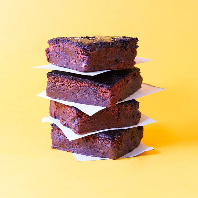 The Peak Brownie Blast dessert with ice cream